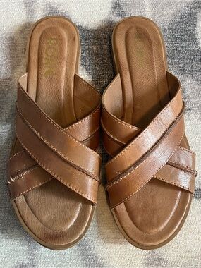 ROAN BED|STU Leather Slide 7.5